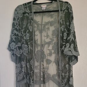 Stylish Sheer Lace Top